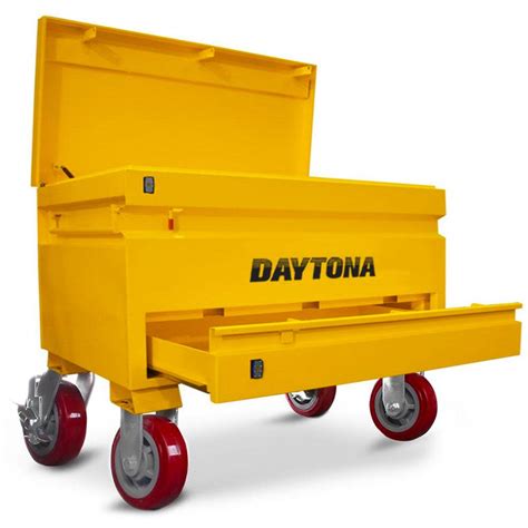 metal site boxes|site tool box on wheels.